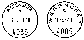 reissued canceller with rearranged type