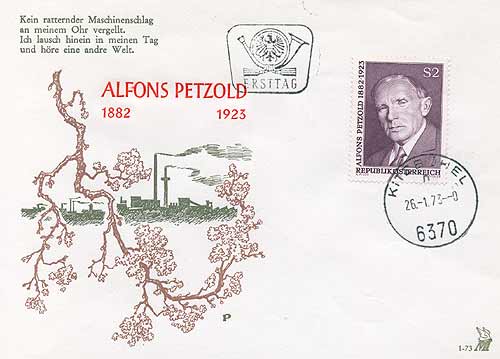 Alfons Petzold FDC