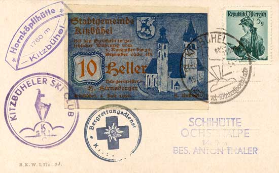 Kitzb&uuml;hel cancels on Notgeld