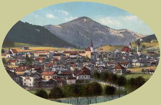 Old postcard of Kitzbuhel