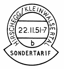 B1 Sonderstempel
