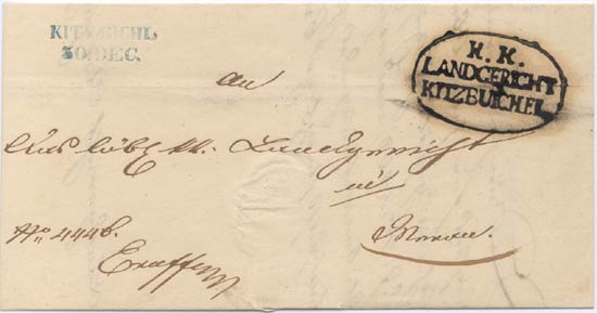 1849 Kitzbichl cancel