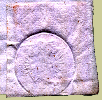 embossed seal