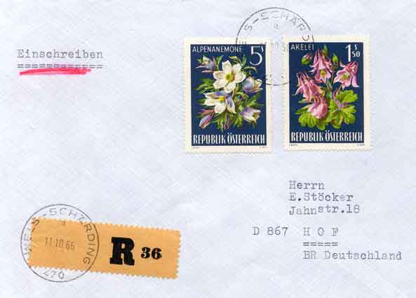 Wels Scharding TPO reg label 1966